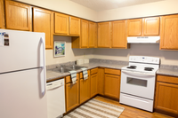 Prep-friendly Kitchen | Campus View & Kirkwood Court | Cedar Rapids, Iowa