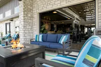 Fire Pit & Clubhouse | The Emory North Liberty