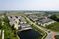 Clubhouse and Aerial View of Providence Pointe