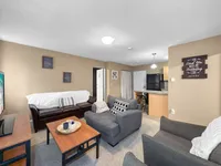 Living Room at Campus View Ankeny