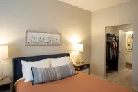 Bedrooom and Walk In Closet