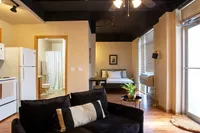 Studio bedroom space | West Towne Apartments