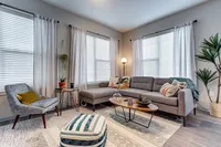The Banks Spacious Living Room, Coralville Iowa