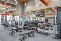 Resident Fitness Center at The Banks Student Living