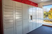 Package Lockers | The Foundry Student Living | Ames, IA