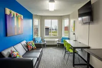 Private Study lounge at Campus View Student Living