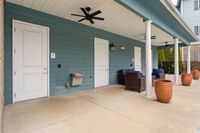 porch of the clubhouse