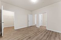 spacious bedroom