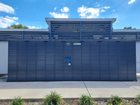 Exterior amazon locker hub