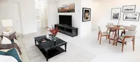 Large living space in 2-bedroom apartment at Woodmere Apartments