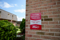 Free resident parking at Valley High Apartments in Roxborough, PA