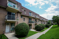 Private balcony with views from 1 or 2 bedroom apartment at Valley High in Roxborough