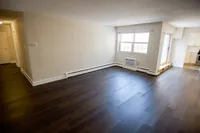 Conwyn Arms apartment interior featuring vinyl flooring and modern finishes in Bryn Mawr