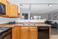Kitchen Facing Living Room