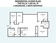 The Villa 3BR / 2 BA