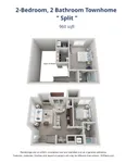 Split Floorplan