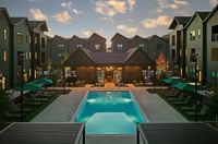 Nashville townhomes with a heated pool and spa.