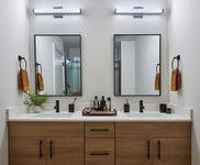 WeHo Nashville townhomes for rent double sinks.
