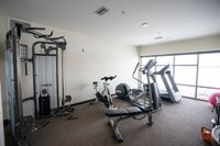 Fitness Center 24 hour Fitness Center at Vue Campus Student Living