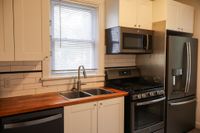kitchen with updated appliances included