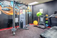 24-hour fitness center