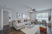 Establishment Living Room Staged
