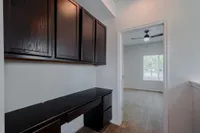 Belcara Luxury Townhomes Built-in Office Area