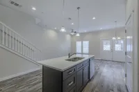 Belcara Luxury Townhomes Kitchen & Living Room