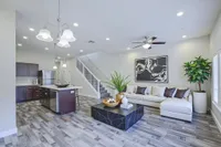 Belcara Luxury Townhomes Living Room & Kitchen