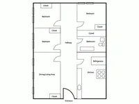 3BR/1BA