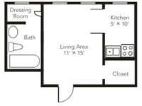 Studio Floorplan