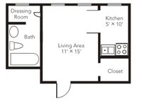 Studio Floorplan