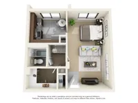 Tower Studio Floor Plan