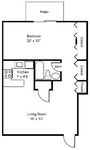 1BR/1BA Renovated Plus