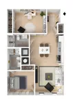 1 Bedroom-B