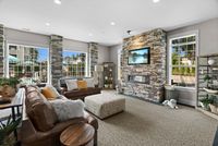 Flat Screen TV and TV Seating l Luxury Apartments in Puyallup, WA l Silver Creek