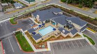 Leasing Office + Pool Area Leasing Office + Pool Area l Luxury Apartments and Townhomes for Rent in Bremerton, WA l Blue Ridge Apartments