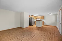 Living Room + Dining Room + Kitchen