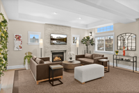 Resident Lounge l Garden Villa Apartments l Tacoma, Wa