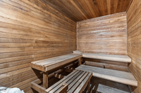 Relax, recharge, and enjoy the warmth of our community sauna.