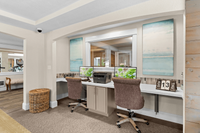 Stay productive close to home in our convenient resident business center.
