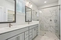 main bath with dual vanity