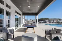 Sanctuary at Indian Creek Outdoor ping pong and swimming pool