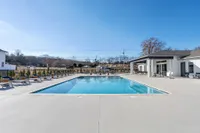 Sanctuary at Indian Creek Sparkling Swimming Pool at Sanctuary at Indian Creek