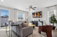 Sanctuary at Indian Creek Furnished living room with couches and chairs