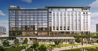 Rendering of hotel in the Springline District