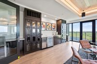 Luna at Viera Wine lockers in resident lounge