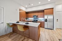 Luna at Viera Kitchen with custom cabinets and quartz countertops