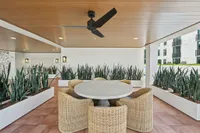 Outdoor chairs and table