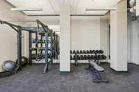 Fitness Center with free weights